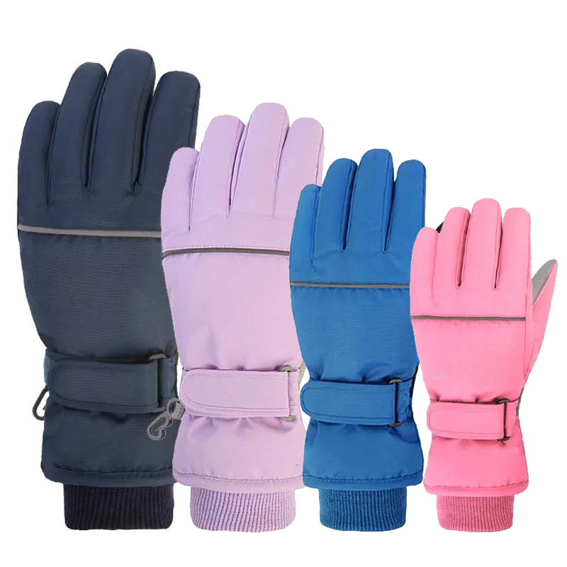 Waterproof Mitten Ski - قفازات تزلج مقاومة للماء للأطفال البالغين،