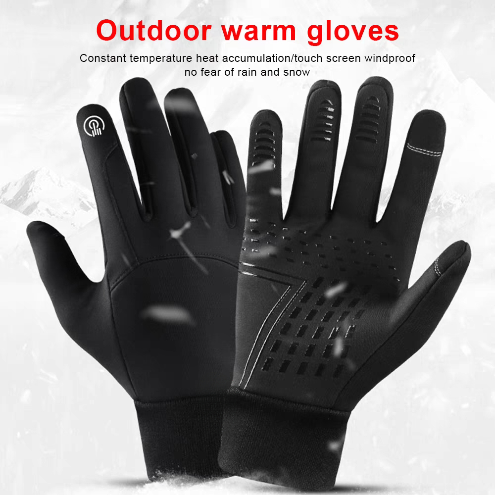 Waterproof Mitten Ski - الخريف الشتاء الرجال قفازات نسائية شاشة