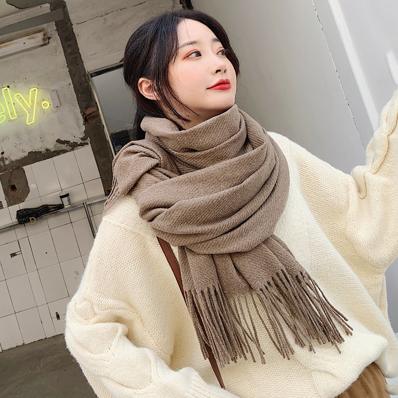 Cashmere Scarf Wrap - وشاح شتوي نسائي جديد من VISROVER
