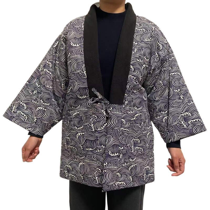 Traditional Winter Japanese Clothing - سترة هانتن يابانية تقليدية للجنسين، معطف