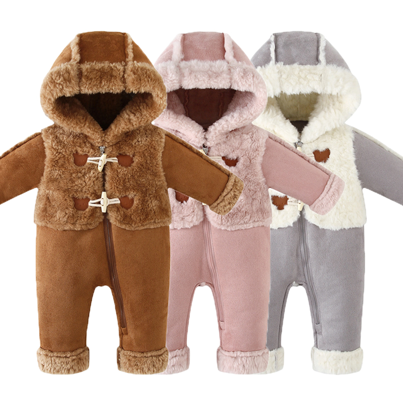 Winter Clothing Baby Boy - بدلة أطفال حديثي الولادة للخريف والشتاء،