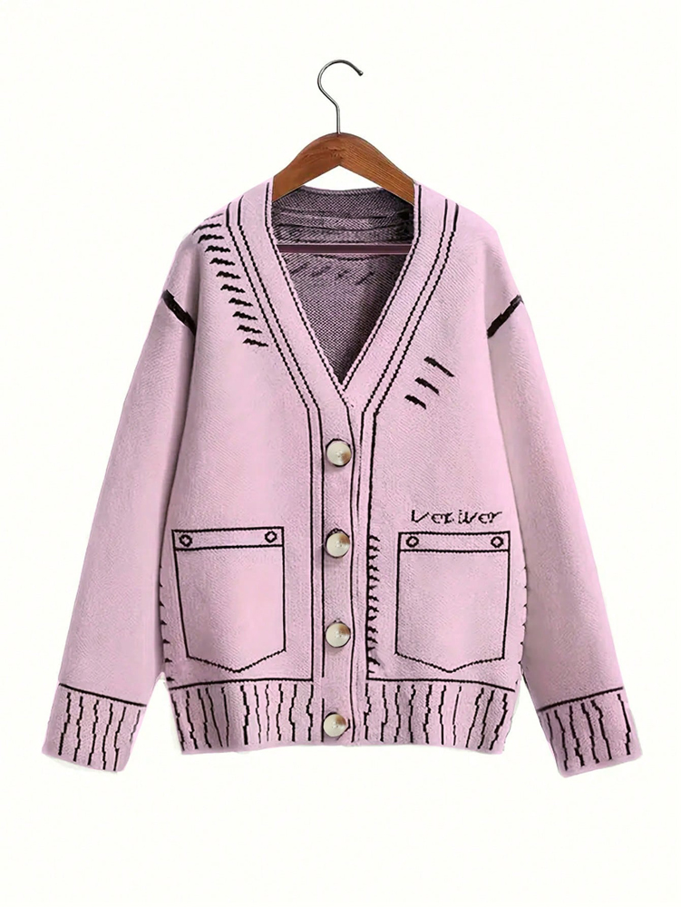 Winter Clothing For Sale - حجم كبير المرأة زر متابعة سترة