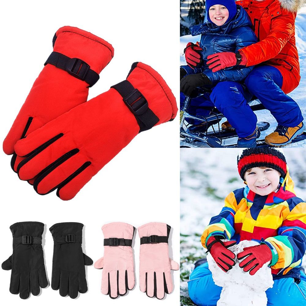 Waterproof Mitten Ski - جديد الأطفال الكبار الشتاء الثلوج قفازات