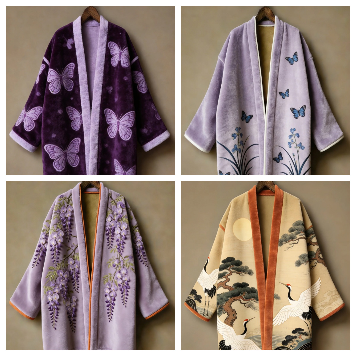 Traditional Winter Japanese Clothing - كيمونو ياباني هاوري يوكاتا ساموراي للرجال