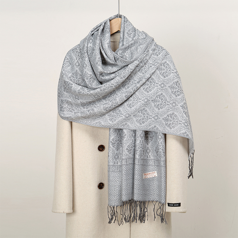 Cashmere Scarf Wrap - 2024 الفاخرة سميكة الكشمير وشاح المرأة