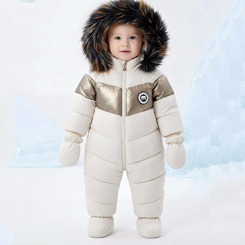 Winter Clothing Baby Boy - بدلة شتوية للأطفال حديثي الولادة مع