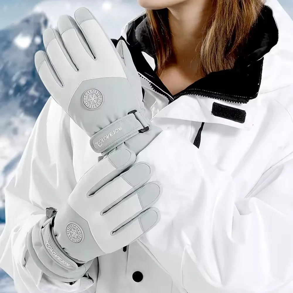 Waterproof Mitten Ski - قفازات تزلج مقاومة للماء للنساء قفازات