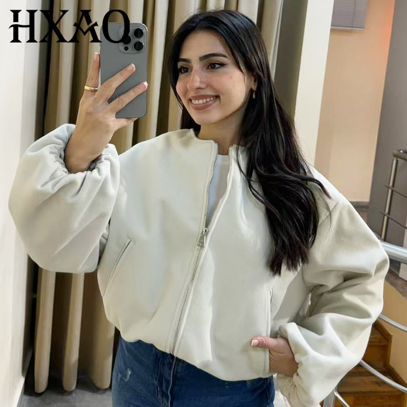 Y2K Winter Clothing - سترة نسائية منفوخة من HXAO سترة