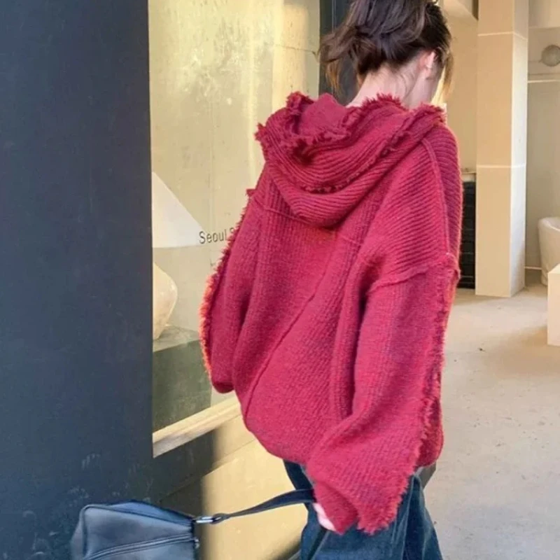Winter Clothing Essentials For Women - بلوزات سميكة بغطاء رأس للنساء ،