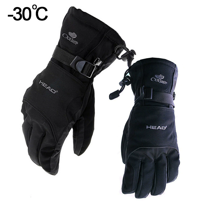 Waterproof Mitten Ski - العلامة التجارية الجديدة الرجال قفازات التزلج