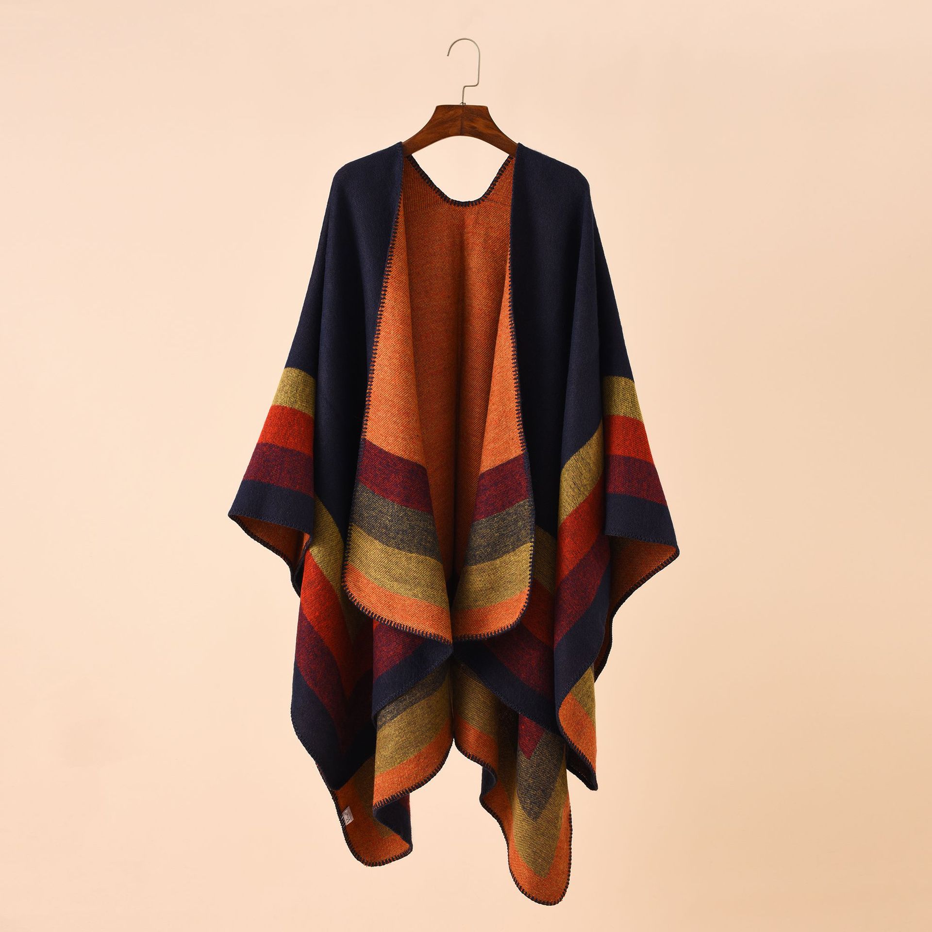 عباءات دافئة منقوشة للنساء ، ش - مراجعة Cashmere Scarf Wrap وسعره