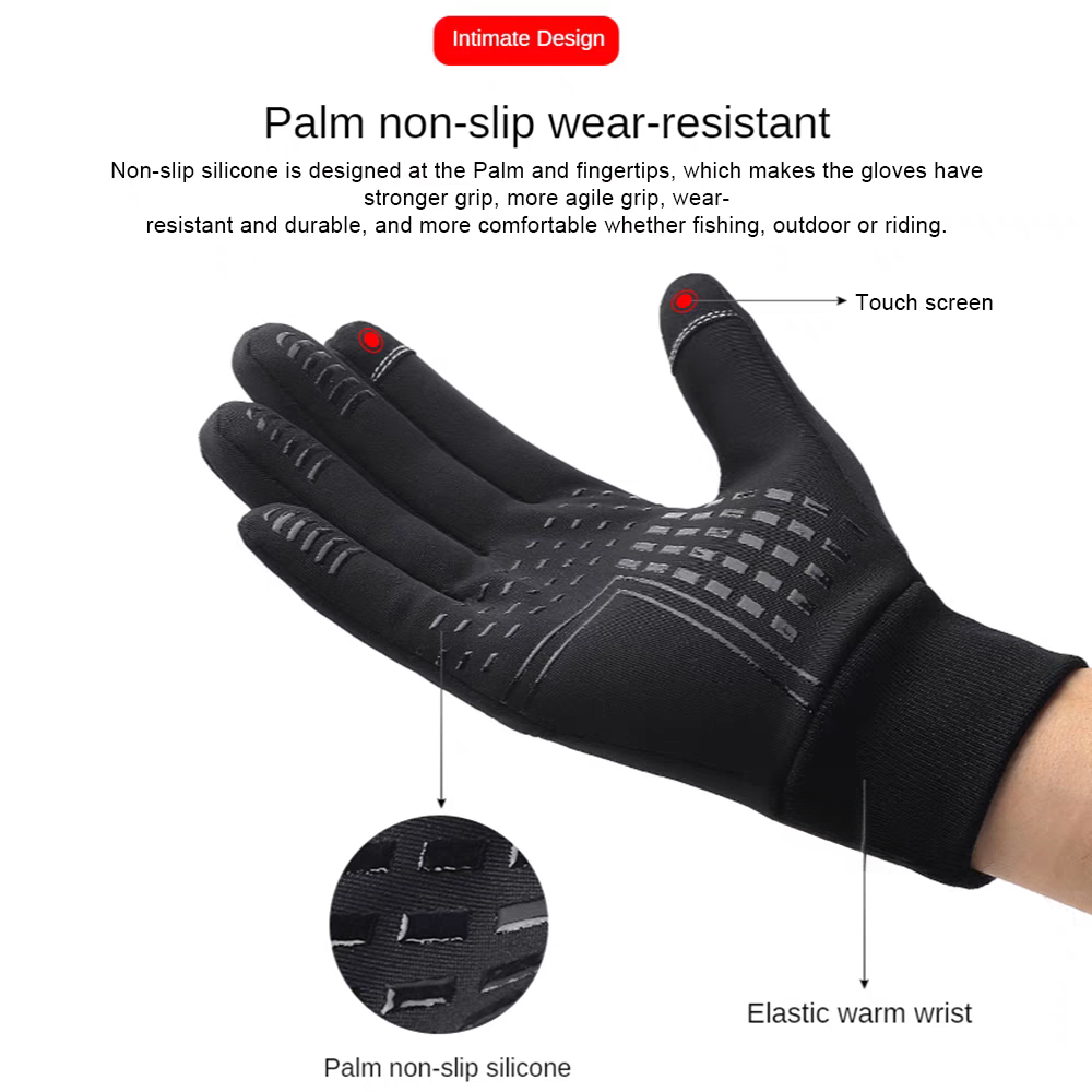 الخريف الشتاء الرجال قفازات نس - مراجعة Waterproof Mitten Ski وسعره