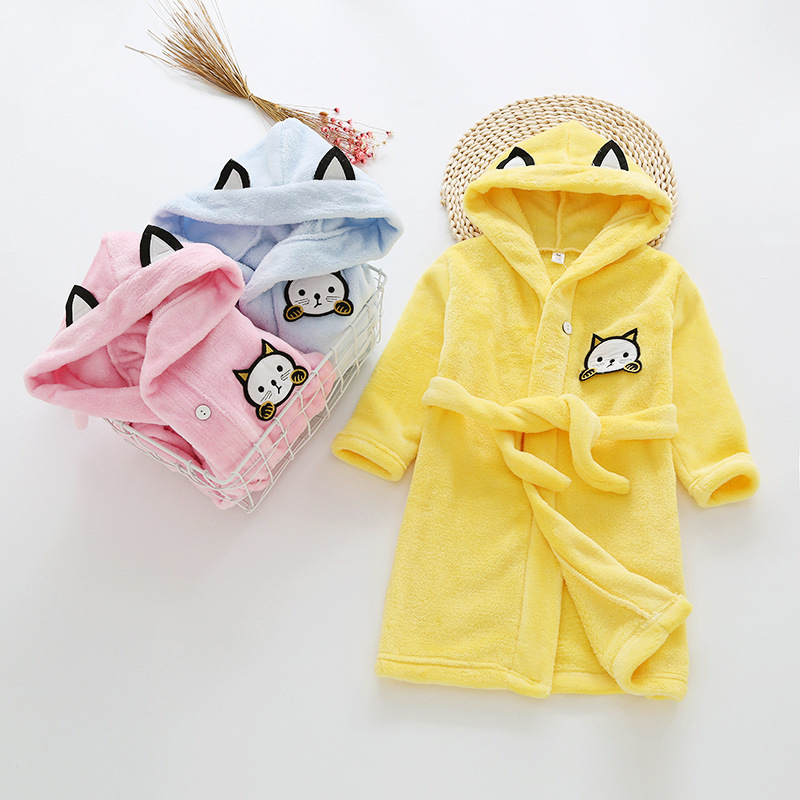 أطفال الكرتون القط الجلباب جدي - مراجعة Winter Clothing Baby Boy وسعره