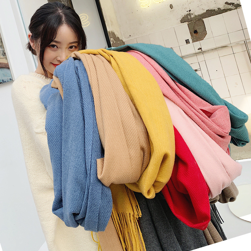 وشاح شتوي نسائي جديد من VISROV - مراجعة Cashmere Scarf Wrap وسعره