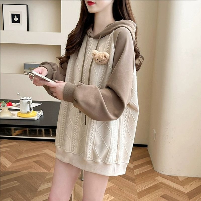 بلوزة نسائية وردية بقلنسوة لطي - مراجعة Winter Clothing Essentials For Women وسعره