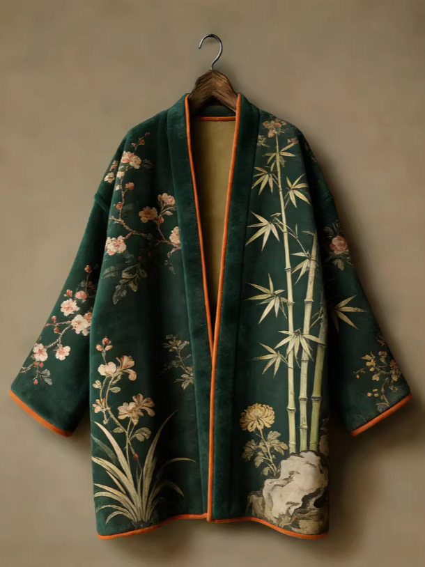 كيمونو ياباني جديد لخريف وشتاء - مراجعة Traditional Winter Japanese Clothing وسعره