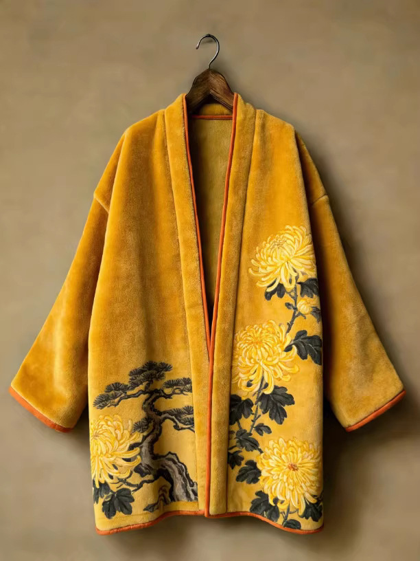 كيمونو ياباني جديد لخريف وشتاء - مراجعة Traditional Winter Japanese Clothing وسعره