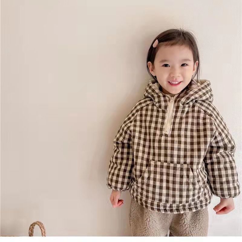 سترة أطفال منقوشة على الموضة 2 - مراجعة Winter Clothing Baby Boy وسعره
