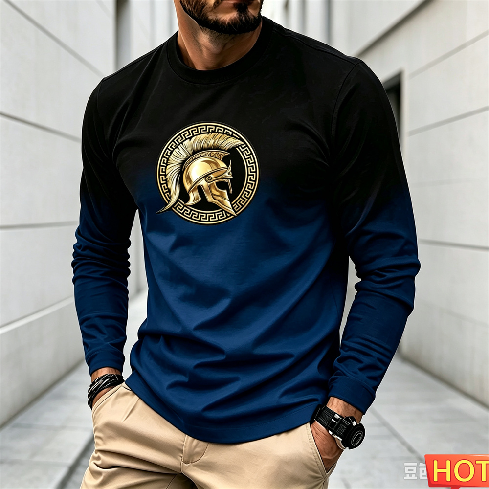 قميص رجالي بأكمام طويلة بتدرج  - مراجعة Winter Sun Clothing وسعره