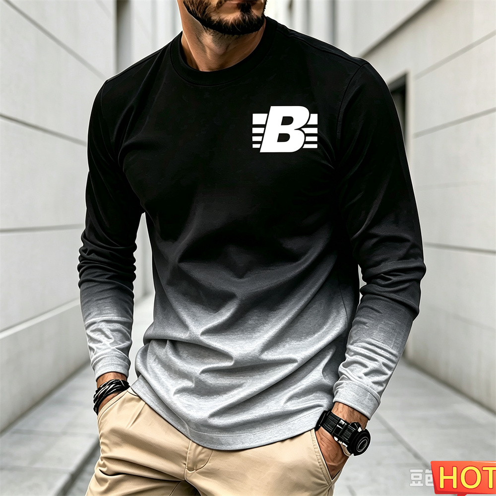 تي شيرت رجالي بأكمام طويلة بتص - مراجعة Winter Sun Clothing وسعره