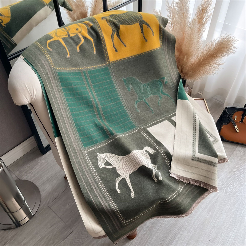 وشاح كشميري فاخر للنساء ، شالا - مراجعة Cashmere Scarf Wrap وسعره