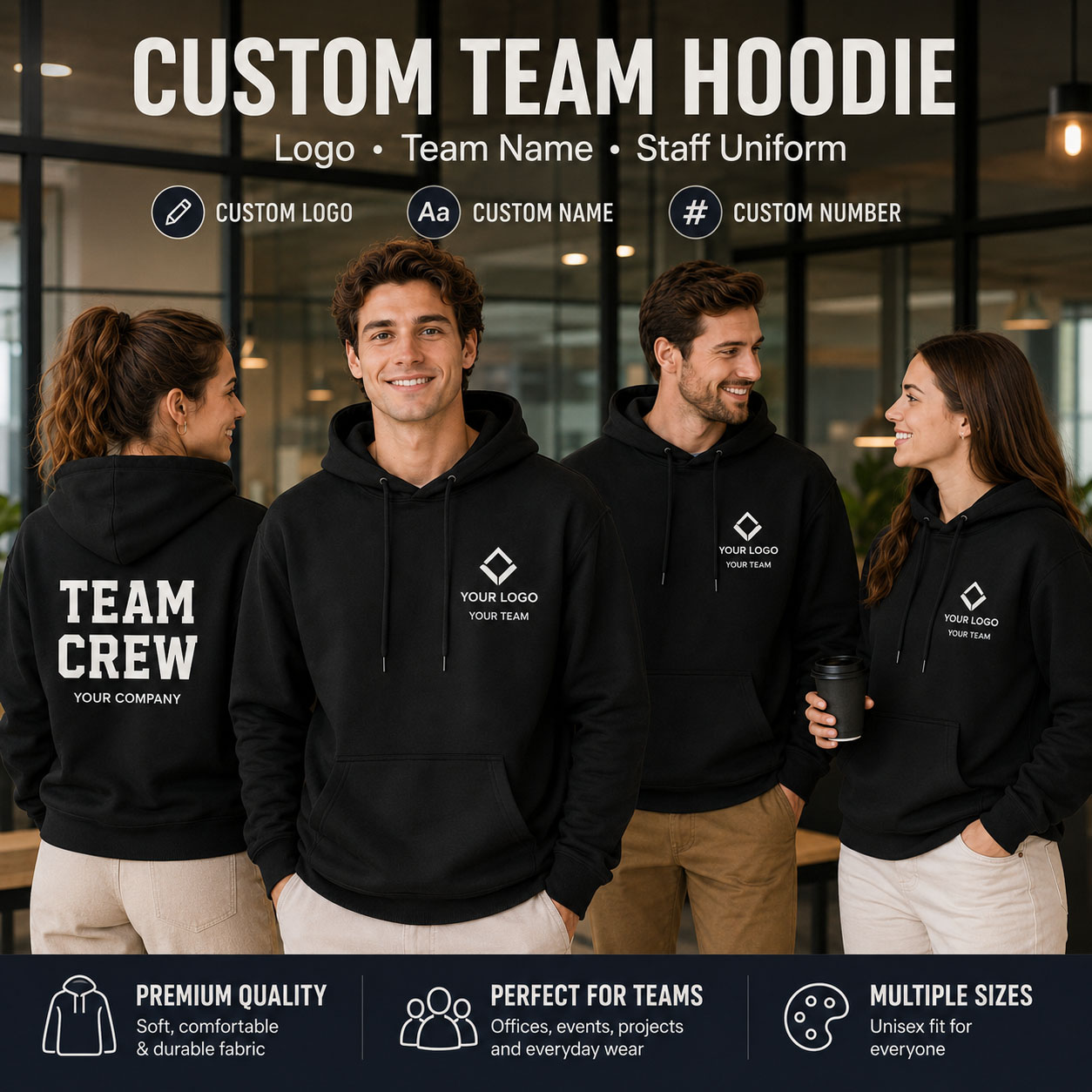 هودي الشركة بشعار مخصص، سويت ش - مراجعة Winter Clothing Companies وسعره