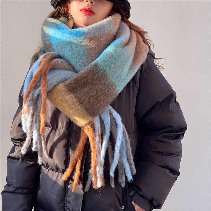 2025New الشتاء سميكة الدافئة و - مراجعة Cashmere Scarf Wrap وسعره
