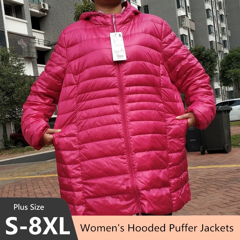 حجم كبير 5XL 6XL 7XL المرأة مق - مراجعة Winter Clothing For Sale وسعره