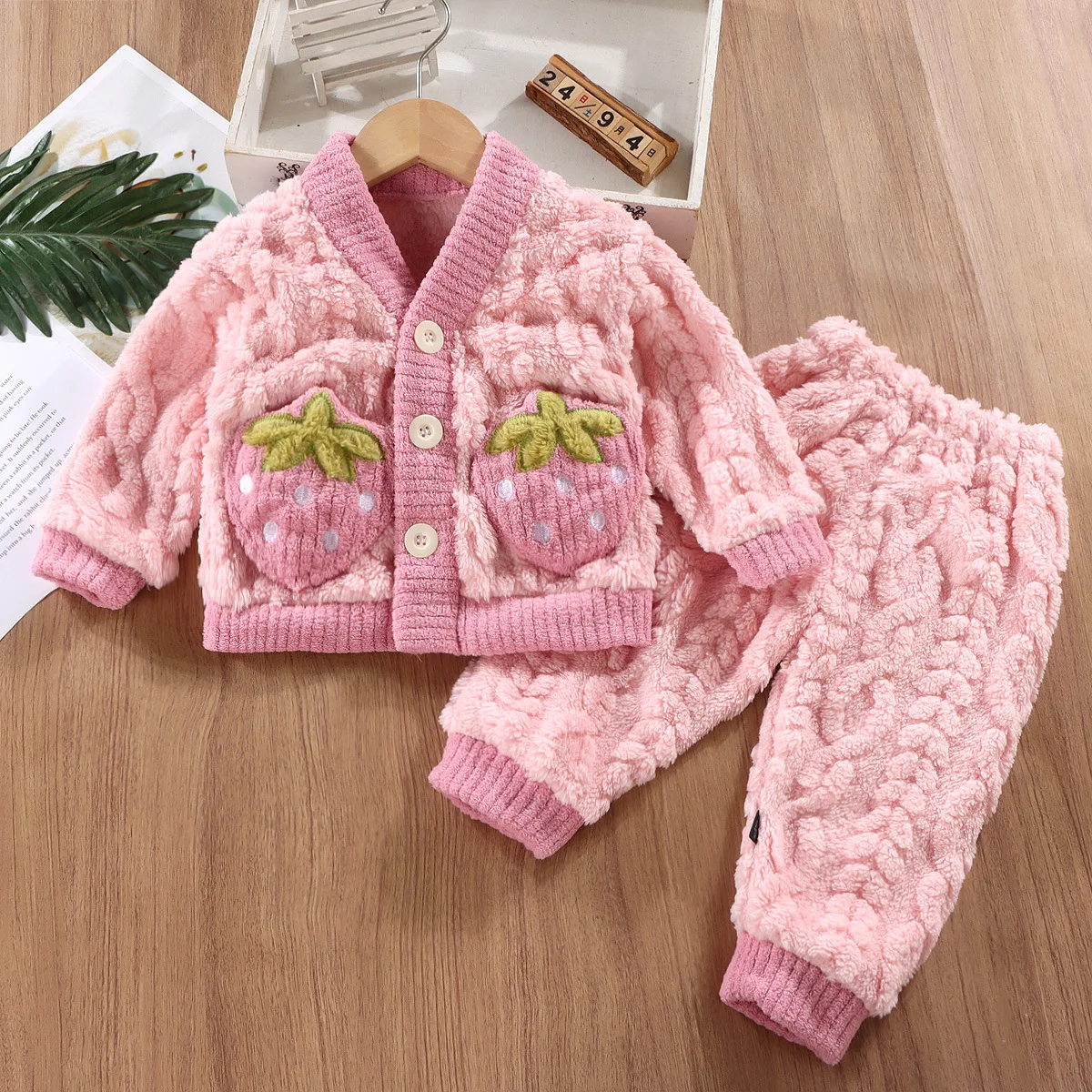 بيجامات كرتونية دافئة للأولاد  - مراجعة Winter Clothing Baby Boy وسعره