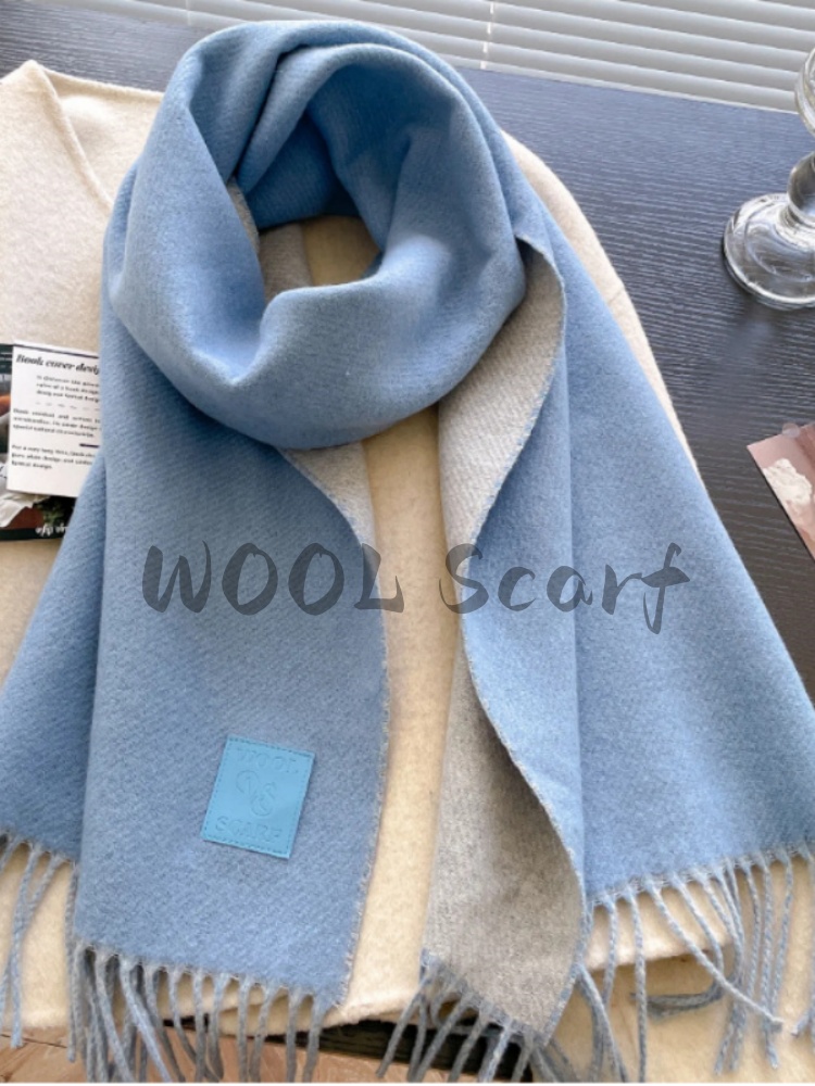 جديد الصوف الشتاء سميكة الدافئ - مراجعة Cashmere Scarf Wrap وسعره