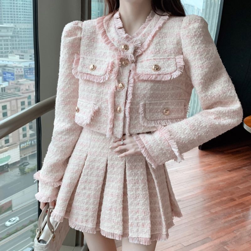 المرأة الشتاء الجاكار تويد الو - مراجعة Y2K Winter Clothing وسعره