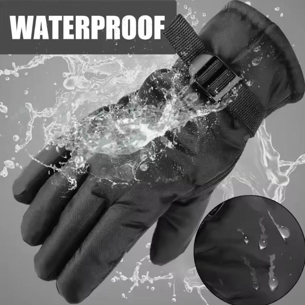 الصوف مبطن شتاء دافئ إبقاء قفا - مراجعة Waterproof Mitten Ski وسعره