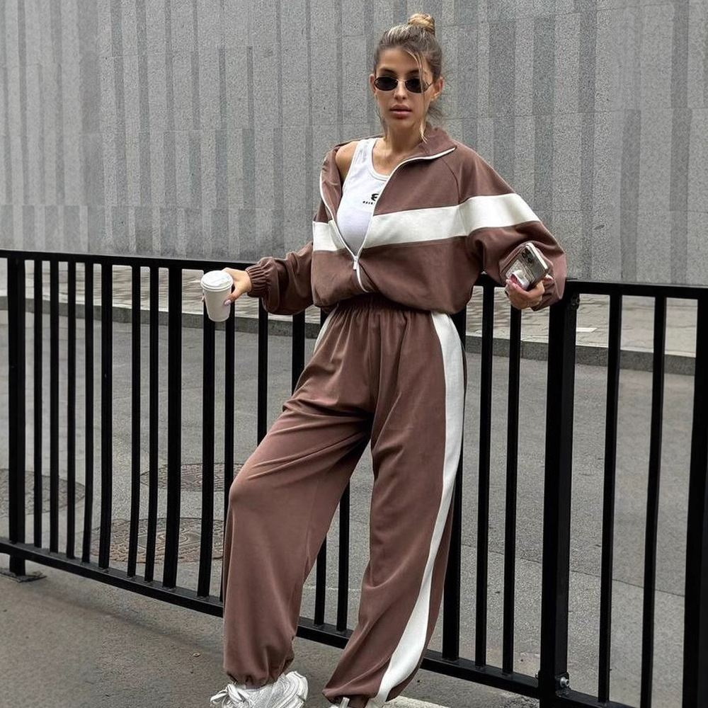 قطعتين مجموعات مجموعة بناطيل ر - مراجعة Y2K Winter Clothing وسعره