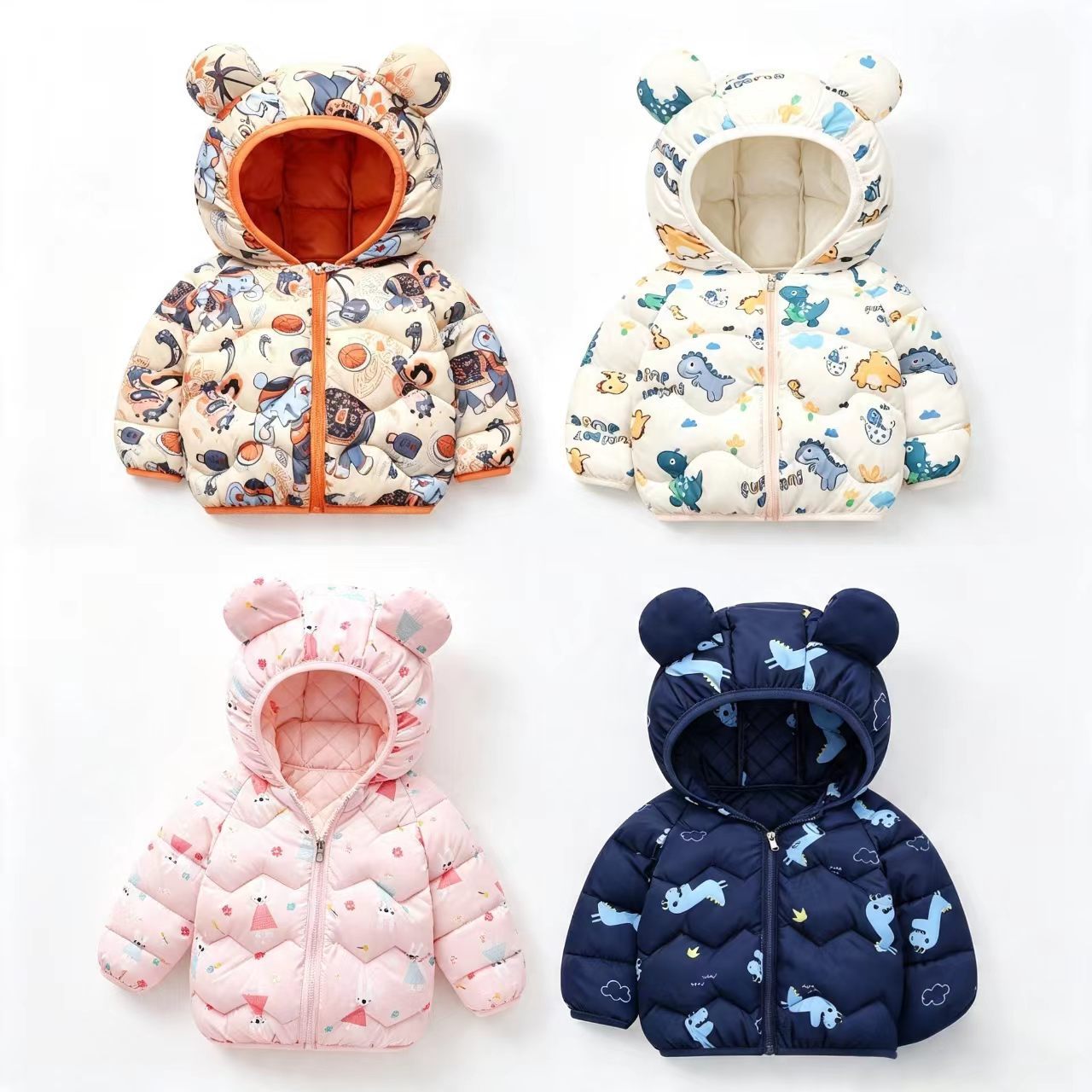 معطف أطفال، جاكيت كرتوني للأطف - مراجعة Winter Clothing Baby Boy وسعره