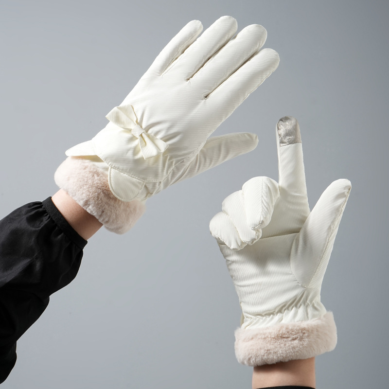 قفازات الشتاء الدافئة للنساء ب - مراجعة Waterproof Mitten Ski وسعره