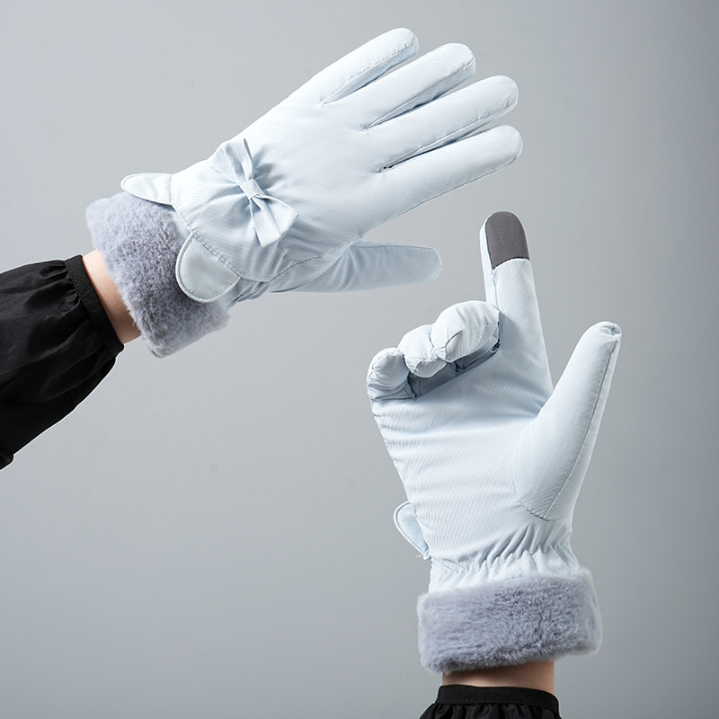 قفازات الشتاء الدافئة للنساء ب - مراجعة Waterproof Mitten Ski وسعره