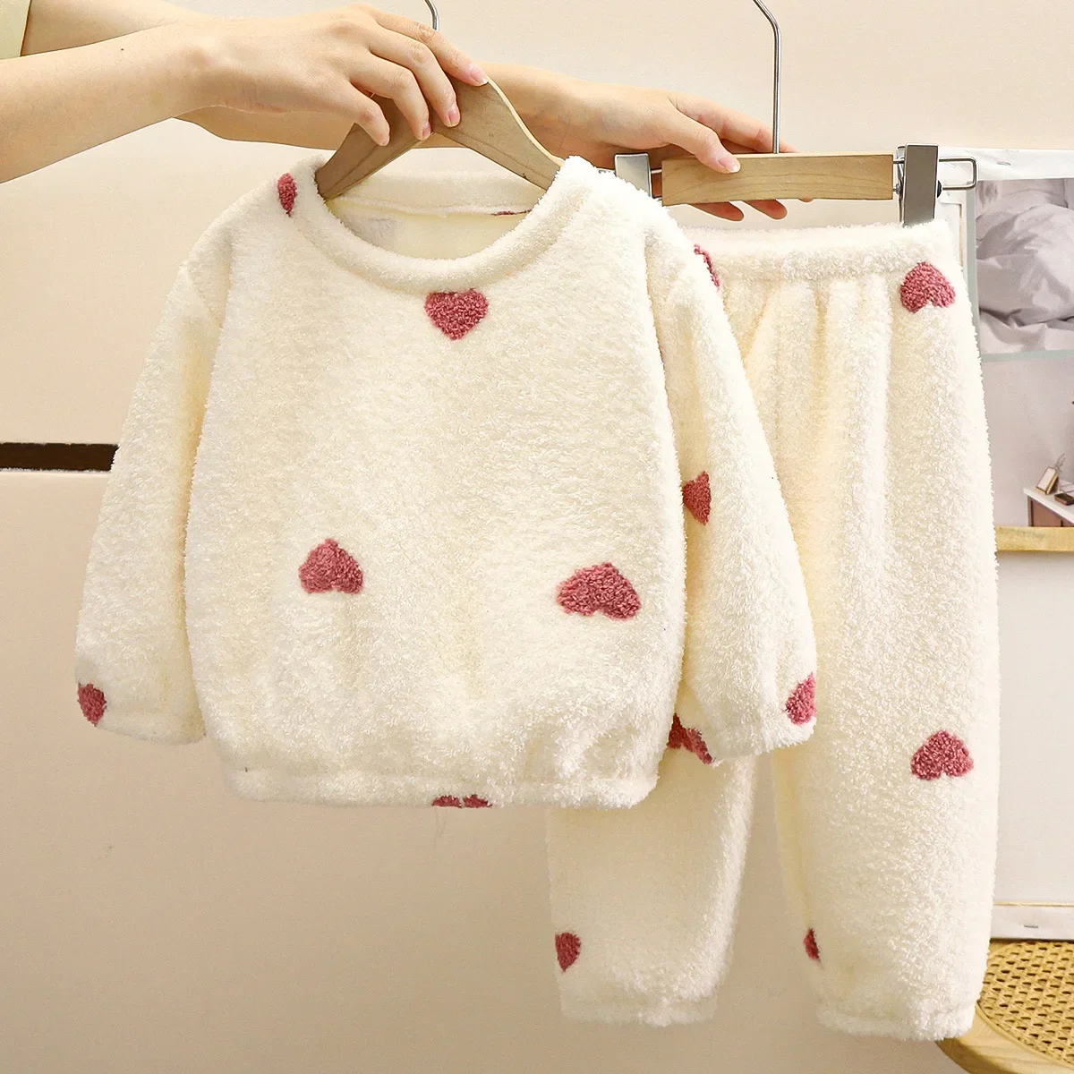 بيجامة صوفية دافئة للأطفال ، ع - مراجعة Winter Clothing Baby Boy وسعره