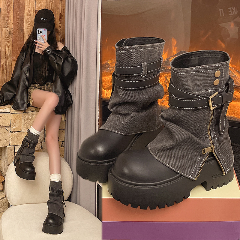 أحذية الكاحل النسائية، أحذية ك - مراجعة Winter Clothing For Women وسعره