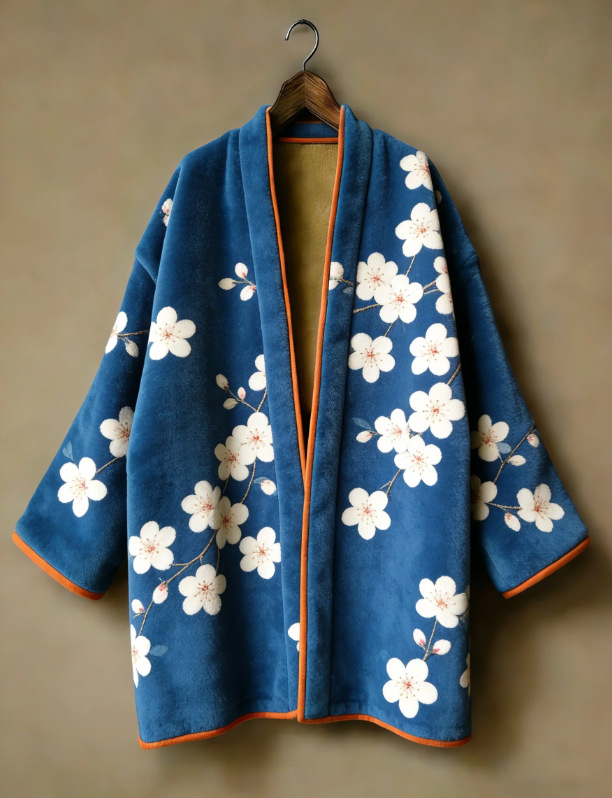 كيمونو ياباني هاوري يوكاتا سام - مراجعة Traditional Winter Japanese Clothing وسعره