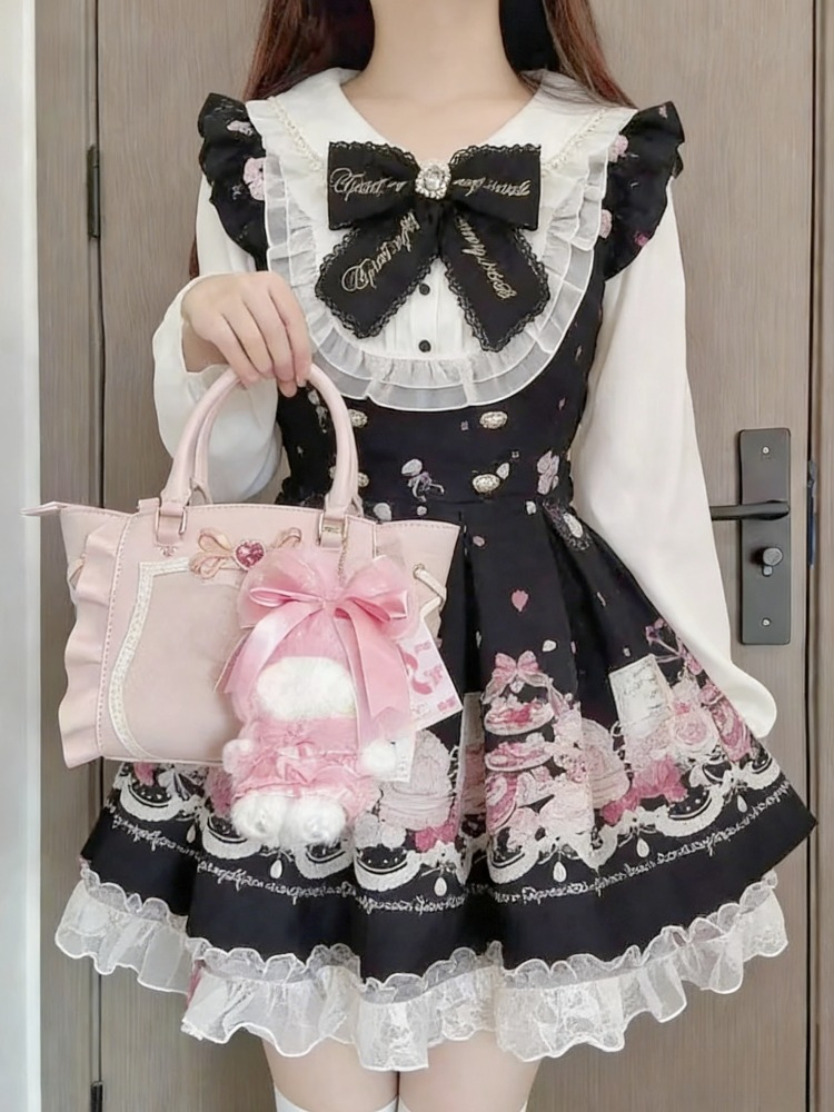 اليابانية 2 قطعة فستان مجموعات - مراجعة Y2K Winter Clothing وسعره