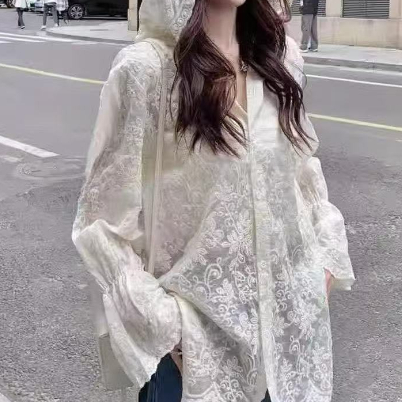 جاكيت دانتيل للحماية من الشمس، - مراجعة Winter Sun Clothing وسعره