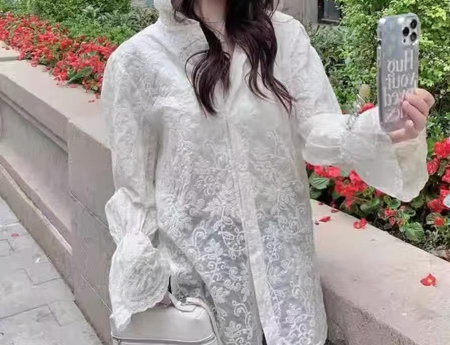 جاكيت دانتيل للحماية من الشمس، - مراجعة Winter Sun Clothing وسعره