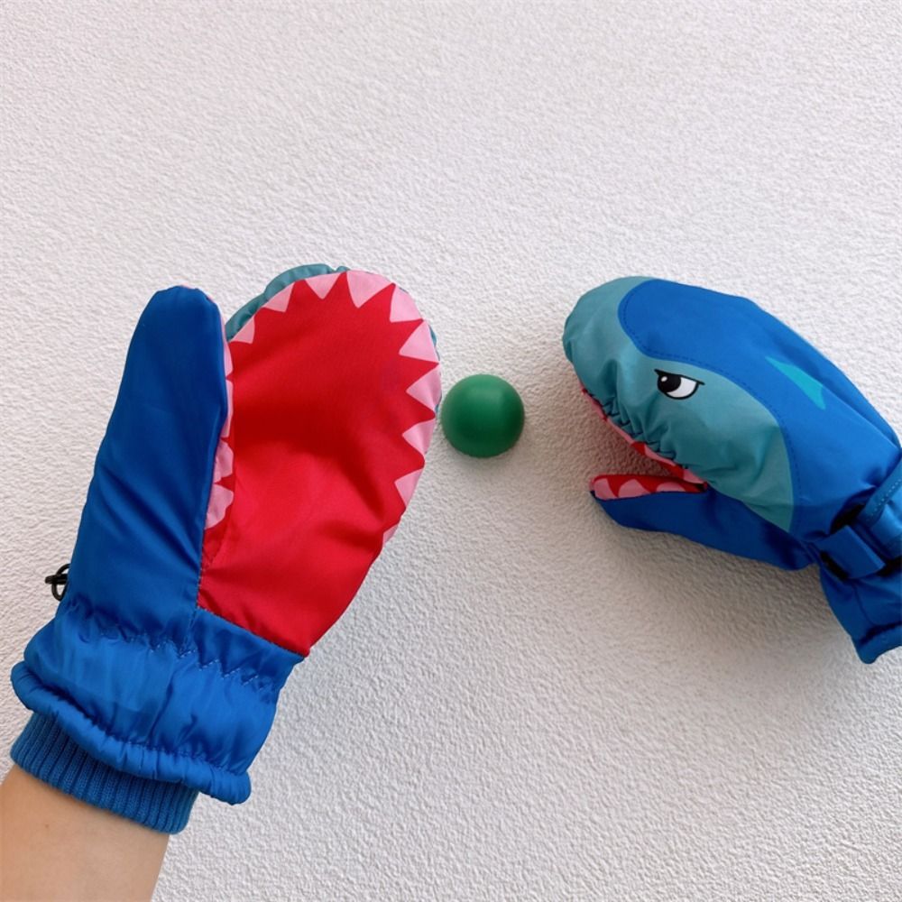 قفازات تزلج للأطفال بتصميم كرت - مراجعة Waterproof Mitten Ski وسعره
