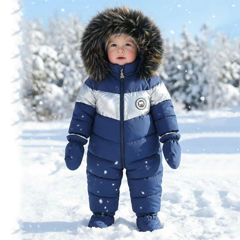 بدلة شتوية للأطفال حديثي الولا - مراجعة Winter Clothing Baby Boy وسعره