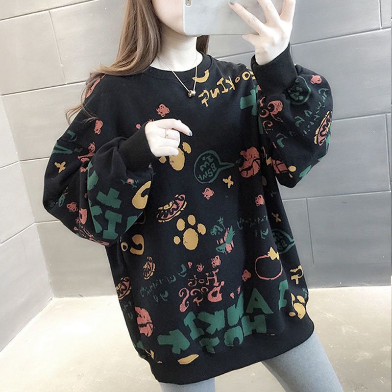 بلوزات نسائية فضفاضة مطبوعة غي - مراجعة Winter Clothing Essentials For Women وسعره