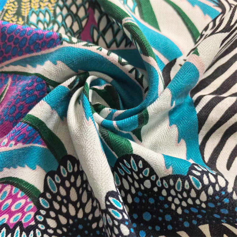 وشاح حرير كشمير POBING للنساء، - مراجعة Cashmere Scarf Wrap وسعره