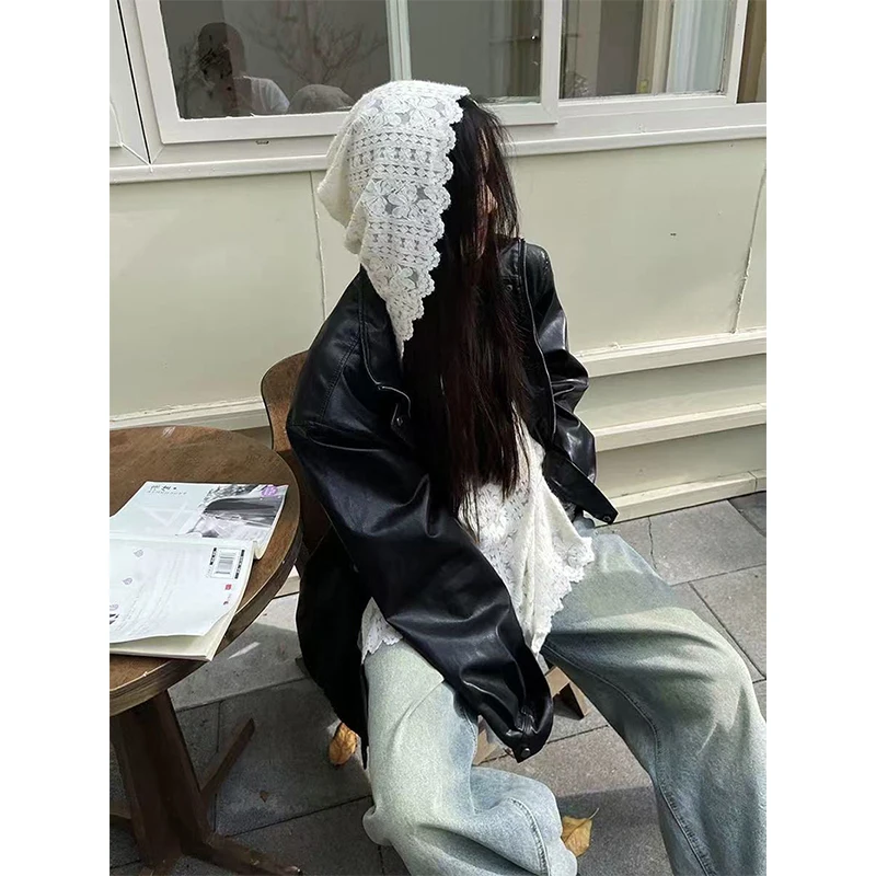 Y2K الدانتيل مقنعين قمصان النس - مراجعة Y2K Winter Clothing وسعره
