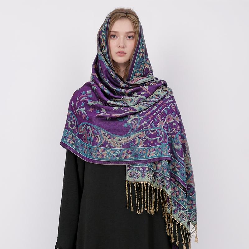 العرقية نمط في الهواء الطلق ال - مراجعة Cashmere Scarf Wrap وسعره