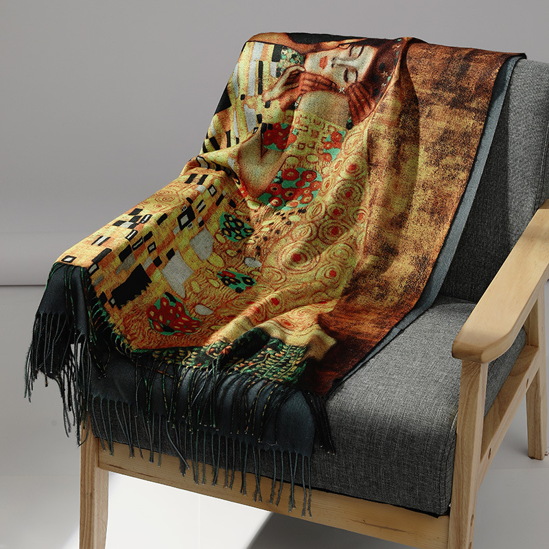 العلامة التجارية الفاخرة النفط - مراجعة Cashmere Scarf Wrap وسعره