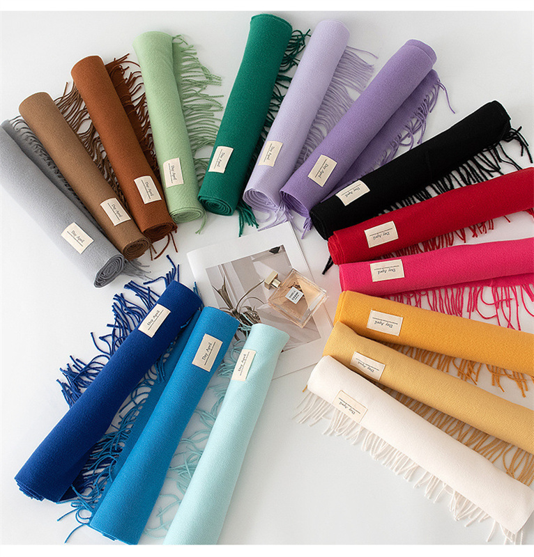 2024 الخريف وشاح للنساء طويل د - مراجعة Cashmere Scarf Wrap وسعره